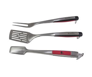 CharBroil 140 767 Comfort Grip 3 piece toolset, Stainless Steel.,45 x 16 x 3 cm