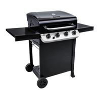 CharBroil Gas BBQ Convective 410 B 4burner Barbecue with Cast Iron Grates, S...