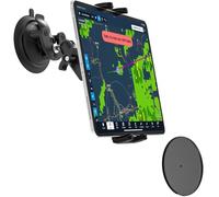 Charchendo Heavy Duty Metal ProAviator Suction Cup Mount [Super Suction Cup], 360° Adjustable Metal Arm Tablet Holder for Pilots, General Aviation, Fit for 4-13'' iPad Pro/Air/Mini, iPhone, Galaxy