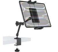 Charchendo Tablet Stand for ipad, 360° Rotating Desktop Holder - Aluminum Adjustable & Foldable Desk Holder, Compatible with 4-15.6'' iPad Pro/Air/Mini, iPhones, Galaxy Z, E-Book