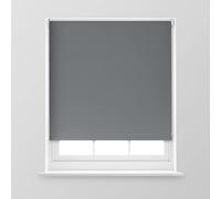 (Charcoal, 60cm x 170cm (23.6" x 66.9") (2FT)) A.Unique Home Premium Trimmable Thermal Blackout Roller Window Blind in a Variety of Colours and Sizes Ideal for any Room.