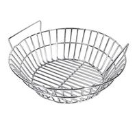 Charcoal Ash Basket for Large Big Green Egg Grill, Kamado Classic, Pit Boss, Louisiana Grills, Primo Kamado Grill and Large Grill Dome, Heavy Duty Stainless Steel