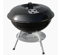 Outdoor BBQ Charcoal Barbecue Grill 36cm with Lid Air Flow Adjustment Ash Tray