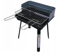 Charcoal Barbecue Grill Rectangular Foldable Portable Black