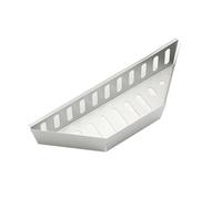 Charcoal Basket Large Aluminized Charcoal Basket BBQ Fuels Holder Char Baskets Charcoal Grills(1pcs)