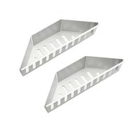 Charcoal Basket Large Aluminized Charcoal Basket BBQ Fuels Holder Char Baskets Charcoal Grills Accessories(2pcs)