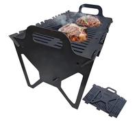 Charcoal Bbq Grill - Heavy Duty Folding BBQ Grill - Portable Barbecue Cooking Equipment for Outdoor Garden Patio Picnics Beach Party Backyard