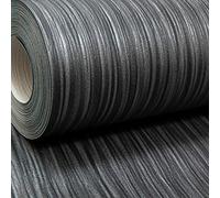 Charcoal Black Dark Grey Mix Plain Thick Textured Wallpaper Free No Match
