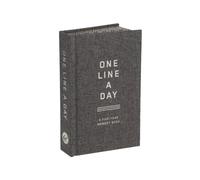 Charcoal Canvas One Line a Day : A Five-Year Memory Book
