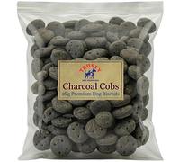Charcoal Dog Biscuits Cobs 2kg | Helps Support Digestion, Reduce Wind & Plaque | Dog Treats & Dog Biscuits | Dog Charcoal Biscuits Training Treats | Small Dog Treats | Trusty Pet Supplies