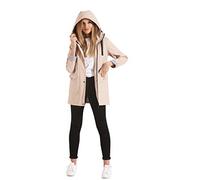 Charcoal Fashion Premium Water Resistant Rubber Rain Coat (05JS18 Dusty Pink) (12)