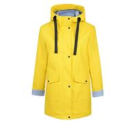 Charcoal Fashion Premium Water Resistant Rubber Rain Coat (05JS18 Yellow) (16)