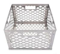 Charcoal Firebox, Charcoal Firebox Basket Grill Charcoal Box for Outdoor Camping Barbecue Cooking