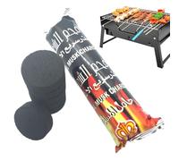 Charcoal for Barbecues, Fruit Wood Charcoal - Quick Burning Charcoal - Grill Tools Charcoal Briquettes, Lump Charcoal Low Ash Fruit Wood for Grilling and Cooking