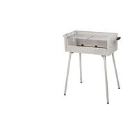 Charcoal Grills, Outdoor Smokeless Folding Barbecue Grill Portable Front Mounted Charcoal Camping Barbecue Oven