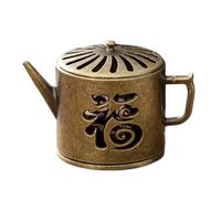 Charcoal Incense Burner, Incense Cones Burner, Aesthetic Aromatherapy Ash Catcher Hollow Structure for Home Decoration Meditation Yoga
