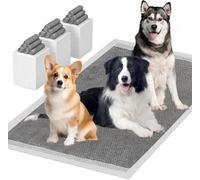 Charcoal Puppy Pads 24" x 35" 40 Count, Disposable Activated Carbon Pee Pads for Dogs, Leak-Proof & Super Absorbent, Thicken Potty Training Pads for Doggie Cats Rabbits, Quick Dry Pet Piddle Pad