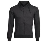 True Face Kids Fleece Zip Up Hoodie Hoodies for Boys and Girls, Casual Hoody Comfy Zipper Jackets for Children Plain Hooded Sweatshirt PE School Jumper (Charcoal - Same Cord,13 Years)