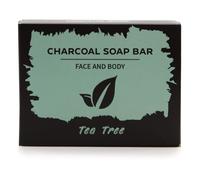 Charcoal Soap 85g - Tea Tree