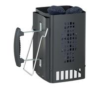 Charcoal starter Briquette Burner Lightweight 1.2 kg Charcoal Ignition Chimney