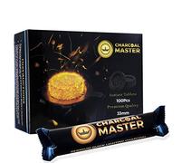 Charcoal Tablets for Incense - Quick Light Coal Tablets - Charcoal Disks - 33 mm Rolls - Pack of 100 Coal Briquettes - Slow Burn - Instant Lighting