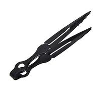 Charcoal Tong Stainless Steel Hookah Tong Serving Tongs Tweezer Metal Clamp for Barbecue Kitchen Shisha Water 22.5cm
