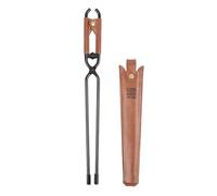 Charcoal Tongs - Heat Resistant Clip | Cherry Picker Tool | Anti Slip Lightweight Charcoal Holder for Grilling Cooking Barbecue | Coal Grabber for Fire Pit Stove Camping Outdoor Kitchen Use