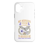 Charcot Marie Tooth Disease Funny CMT Warrior Case for iPhone 16 Plus