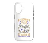 Charcot Marie Tooth Disease Funny CMT Warrior Case for iPhone 17