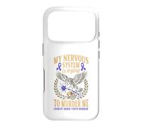 Charcot Marie Tooth Disease Funny CMT Warrior Case for iPhone 17 Pro