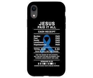 Charcot Marie Tooth Disease Funny CMT Warrior Case for iPhone XR