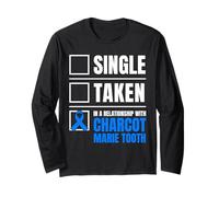 Charcot Marie Tooth Disease Funny CMT Warrior Long Sleeve T-Shirt