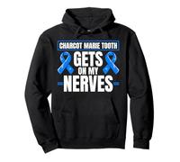 Charcot Marie Tooth Disease Funny CMT Warrior Pullover Hoodie