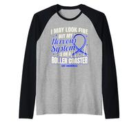 Charcot Marie Tooth Disease Funny CMT Warrior Raglan Baseball Tee