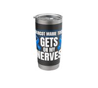 Charcot Marie Tooth Disease Funny CMT Warrior Stainless Steel Insulated Tumbler