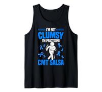Charcot Marie Tooth Disease Funny CMT Warrior Tank Top