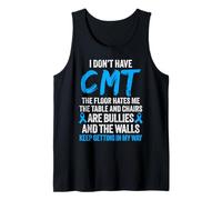 Charcot Marie Tooth Disease Funny CMT Warrior Tank Top