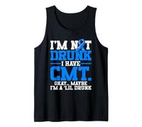 Charcot Marie Tooth Disease Funny CMT Warrior Tank Top