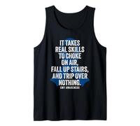 Charcot Marie Tooth Disease Funny CMT Warrior Tank Top