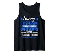 Charcot Marie Tooth Disease Funny CMT Warrior Tank Top