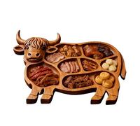 Charcuterie Board - Heat Resistant Appetizer Plate, Meat and Cheese Serving Tray, Elegant Entertainment Board | Perfect for Parents, Wedding, Housewarming, Christmas, Holiday, Kitchen, Table