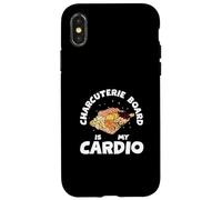 Charcuterie Board Is My Cardio Funny Charcuterie Food Artist Case for iPhone X/XS