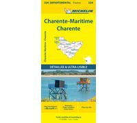 Charente-Maritime Charente - Michelin Local Map 324 : Map