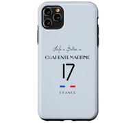 CHARENTE-MARITIME Number 17 Nouvelle Aquitaine France Black Case for iPhone 11 Pro Max