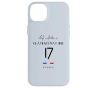 CHARENTE-MARITIME Number 17 Nouvelle Aquitaine France Black Case for iPhone 14 Plus