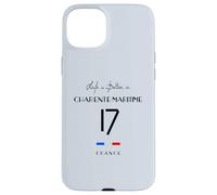 CHARENTE-MARITIME Number 17 Nouvelle Aquitaine France Black Case for iPhone 15 Plus