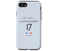 CHARENTE-MARITIME Number 17 Nouvelle Aquitaine France Black Case for iPhone SE (2020) / 7/8