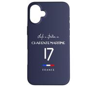 CHARENTE-MARITIME Number 17 Nouvelle Aquitaine France Case for iPhone 16 Plus