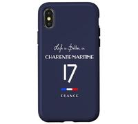 CHARENTE-MARITIME Number 17 Nouvelle Aquitaine France Case for iPhone X/XS