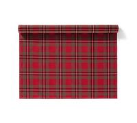 Charge 69 - MY DRAP Placemats 48 x 32 cm / 19" x 12.5" - (6 Per Roll, Cotton Red Tartan Xmas) [VINYL]